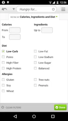 Recipes & Nutrition android App screenshot 10