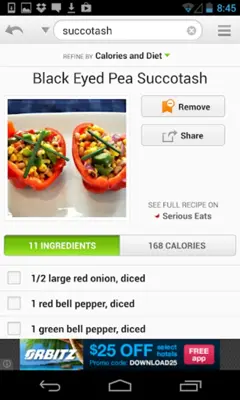 Recipes & Nutrition android App screenshot 12